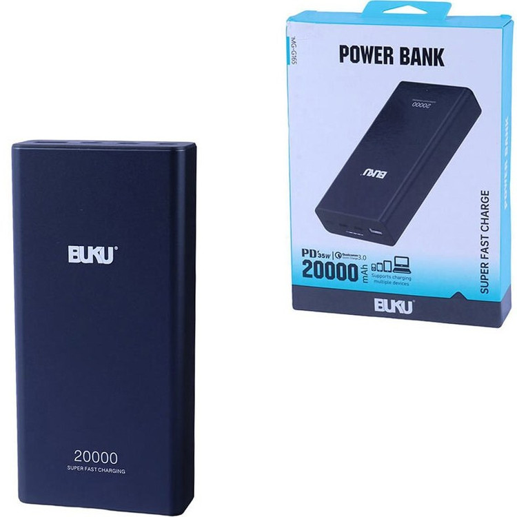 پاوربانک 25 وات بوکو مدل MG-G165 20000 ظرفیت 20000 میلیآمپرساعت